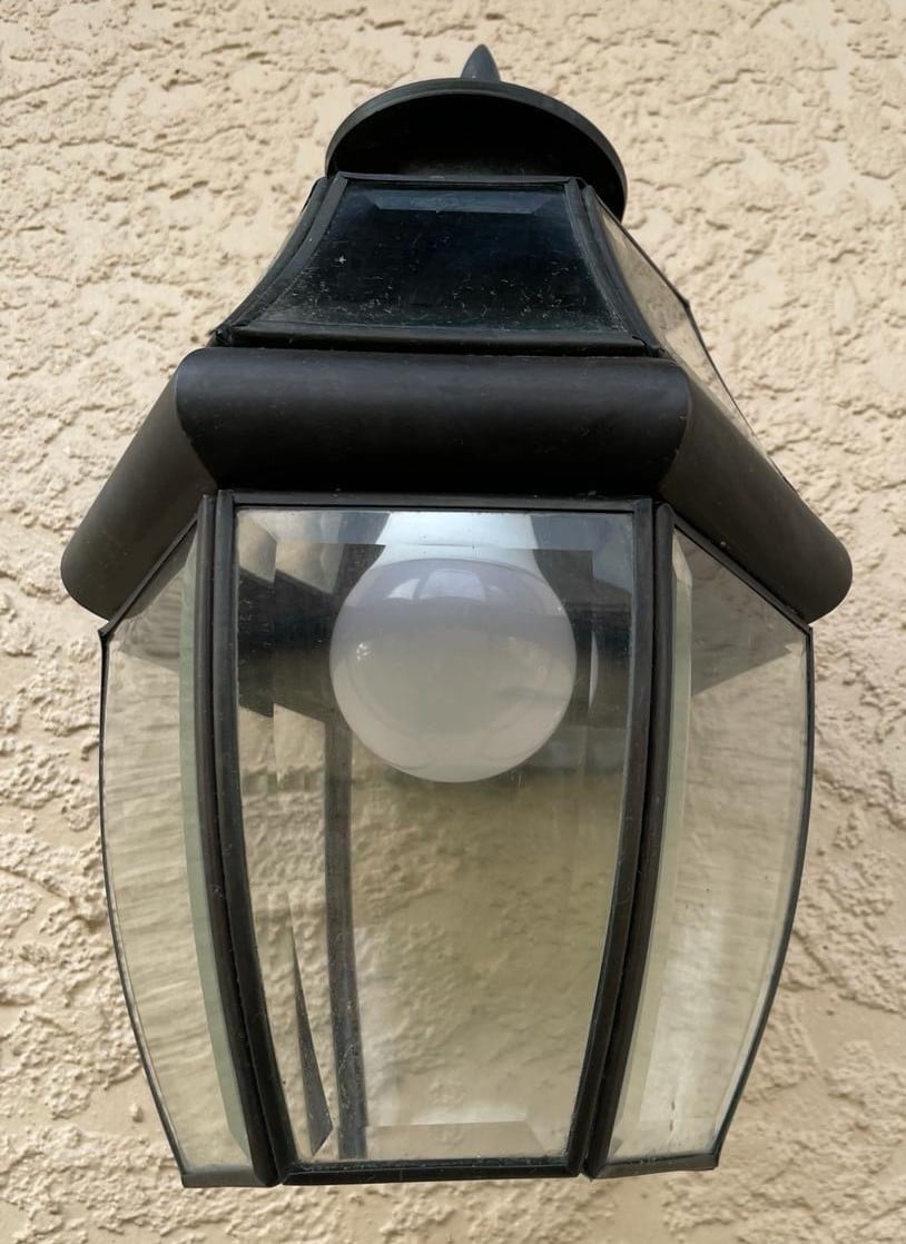 outdoor lighting after