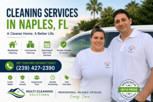 Professional Cleaning Services 1 Professional cleaning services team in Naples, FL